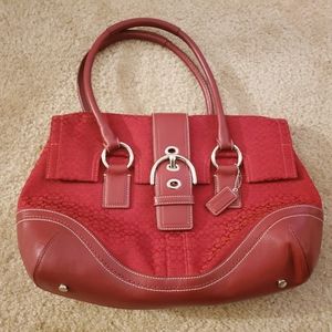 Coach handbag Red